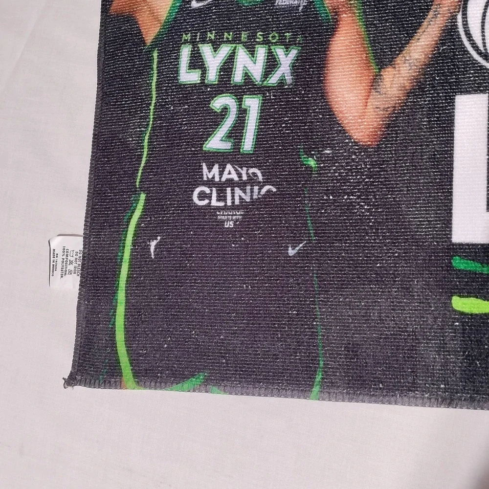 WNBA MINNESOTA LYNX Women's BASKETBALL Sweat Towel (1) 17.5